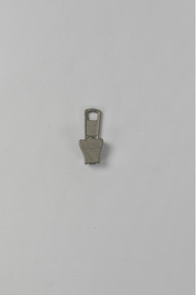 ZIP105   槍色金屬拉鏈頭 側面照
